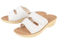 Klapki i japonki damskie - esmara® Klapki damskie domowe (Biały, 39) - miniaturka - grafika 1