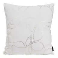 Poszewki na poduszki - Euro Firany Poszewka 45 x 45 Eurofirany Velvet Blink 35 Biał 1224552 - miniaturka - grafika 1