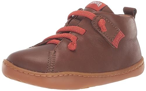 Camper Peu Cami First Walkers, Botki Unisex-Bimbi 0-24, Camel Brown, 25 EU