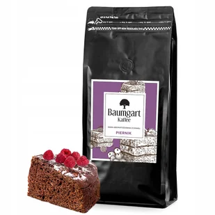 Kawa Mielona 1kg 1000g Smakowa 100% Arabica Brazylia Piernikowa Baumgart - Cappuccino i kawy smakowe - miniaturka - grafika 1