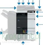 Dodatki do drukarek i skanerów - Kserokopiarka Konica-Minolta Bizhub 308e (AA6W021) samo body - miniaturka - grafika 1