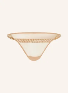 Aubade Figi Sheer Emotion beige - Majtki damskie - miniaturka - grafika 1