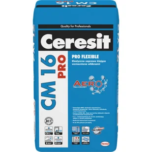 Wysokoelastyczny klej żelowy do płytek AERO C2TES1 CM 16PRO 20 kg Ceresit - Zaprawy budowlane - miniaturka - grafika 1