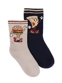 Skarpetki dla dzieci - Skarpetki chłopięce skarpety dziecięce frotte bawełniane 2PAK 27-30 MYWAY - inna (Inny) - miniaturka - grafika 1