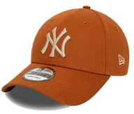 Czapki damskie - Czapka z daszkiem NEW ERA NYY League Essential 9FORTY brązowa - miniaturka - grafika 1