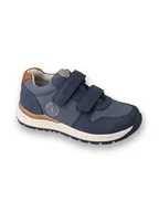Buty dla chłopców - Chłopięce sneakersy na rzep ciemnoniebieskie Befado r.28 - miniaturka - grafika 1