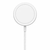 Ładowarki do telefonów - Belkin Przenośna Bezprzewodowa Podkładka Ładująca Z Magsafe Belkin Boostcharge Pro, Szybkie Ładowanie Do 15 W, (Brak Zasilacza W Zestawie) – Biała - miniaturka - grafika 1