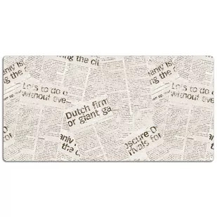 Mata na biurko Stare gazety 120x60 cm - Podkładki na biurko Mata na biurko Stare gazety 120x60 cm - Podkładki na biurko - miniaturka - grafika 1