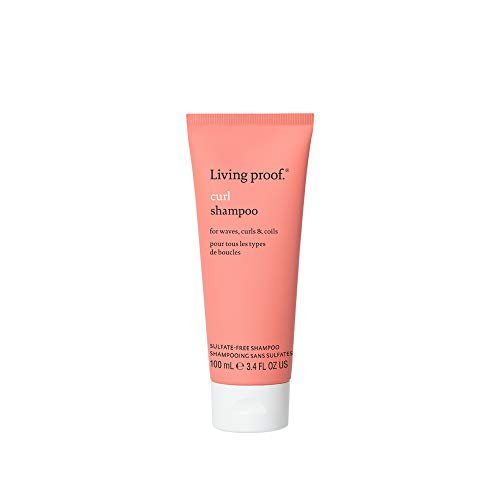 Living Proof Curl Shampoo kremowy szampon do loków delikatnie czyści i pielęgnuje pielęgnacja i siła dla kręconych włosów zdrowe, gładkie loki wegański, bez parabenów, silikonów, siarczanów