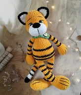Maskotki i pluszaki - Tygrysek pluszowy, Maskotka tygrys, Prezent dla dziecka - miniaturka - grafika 1