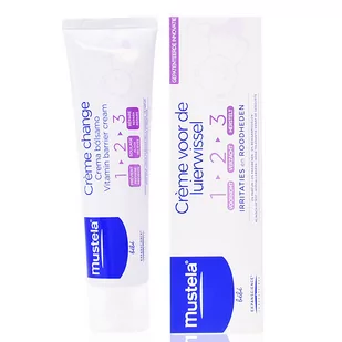 Mustela Bébé Vitamin Barrier Cream krem do ciała 50 ml dla dzieci - Balsamy i oliwki dla dzieci - miniaturka - grafika 2