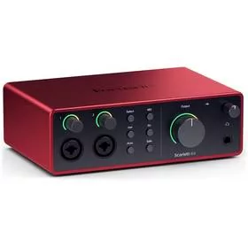 Karta dźwiękowa Focusrite Scarlett 4i4 4th Gen (SCARLETT4i4-4G) - Akcesoria do słuchawek Karta dźwiękowa Focusrite Scarlett 4i4 4th Gen (SCARLETT4i4-4G) - Akcesoria do słuchawek - miniaturka - grafika 1