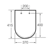 Deski sedesowe - Roca Inspira Deska wolnoopadająca beżowa A80152C65B - miniaturka - grafika 1