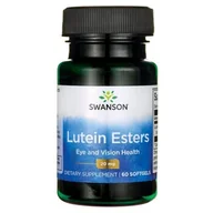 Suplementy diety - Swanson Luteina estry 20mg 60 kaps - miniaturka - grafika 1
