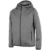 Kurtki damskie - SOFTSHELL CHŁOPIĘCY HJZ22 JSFM001 4F 146cm - miniaturka - grafika 1