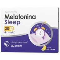 Układ nerwowy - Melatonina Sleep, smak cytrynowy, 30 tabletek do ssania - miniaturka - grafika 1