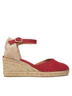 Espadryle damskie - Castañer Espadryle Carol/6/002 021655 Czerwony - miniaturka - grafika 1