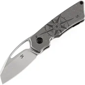 Scyzoryki - Kansept Goblin CPM-S35VN Brązowy Tytan z nadrukiem kompasu K2016A4 - miniaturka - grafika 1