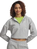 Bluzy damskie - Under Armour Bluza polarowa w kolorze szarym - miniaturka - grafika 1