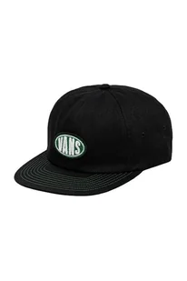 Czapka z daszkiem Męska VANS Spray On Jockey Black VN000MPHBLK1 - Czapki i chusty sportowe męskie - miniaturka - grafika 1