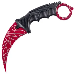 Nóż Karambit CS:GO - Spider Web Red - Noże - miniaturka - grafika 1