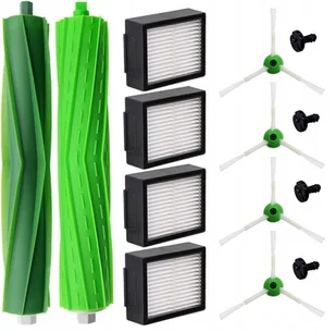 Zestaw do iRobot Roomba E5 E6 E7 I7 fi3+ i4+ i6+ i8+ e6 j7+ filtry szczotki - Akcesoria do robotów sprzątających - miniaturka - grafika 1