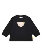 Bluzy i sweterki niemowlęce - Steiff Bluza w kolorze czarnym - miniaturka - grafika 1