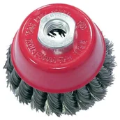 Materiały ścierne - Proline Szczotka doczołowa z drutu skręcanego z gwintem M14 65mm 32576 PX32576 - miniaturka - grafika 1