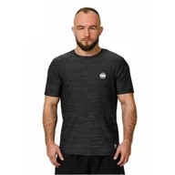Odzież taktyczna i umundurowanie - Pit Bull Middle Weight 190 Casual Sport Small Logo '25 - Czarny Melanż  M - miniaturka - grafika 1