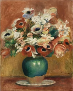 Galeria Plakatu, Plakat, Flowers, Pierre-Auguste Renoir, 29,7x42 cm - Plakaty - miniaturka - grafika 1