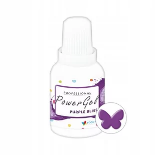 Barwnik Spożywczy W Żelu - Purple Bliss Fiolet 20G - Dodatki do ciast w proszku - miniaturka - grafika 1