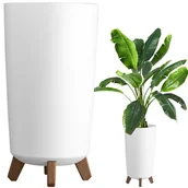 Donice - Doniczka GRACIA TUBUS SLIM - biały DGTL200-S449 Prosperplast - miniaturka - grafika 1