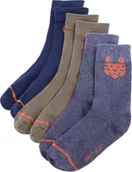 Skarpetki dla dzieci - vidaXL Skarpetki dziecięce, 5 par, z nadrukiem tygrysa, EU 23-26 - miniaturka - grafika 1