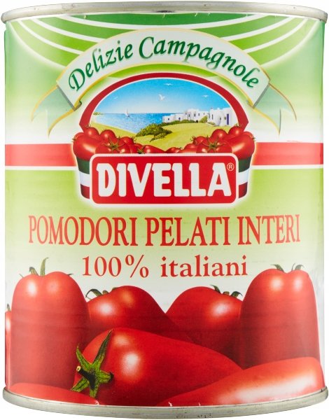 Pomidory Pelati Interi 800g - Divella