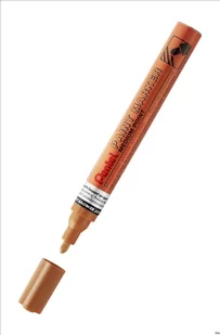 Marker olejowy 2.3mm perłowy brązowy okrągły Pentel MMP10 - Markery permanentne - miniaturka - grafika 1