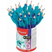 Ołówek z gumką Kidy Learn HB (22szt) MAPED - Przybory szkolne - miniaturka - grafika 1