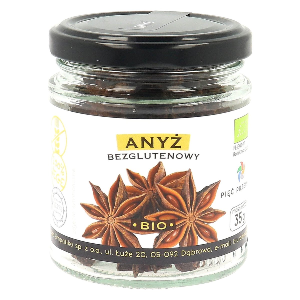 Anyż gwiazdkowy BIO 35 g - Pięć Przemian