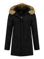 Kurtki damskie - Canadian Peak Parka "Dinastipeak" w kolorze czarnym - miniaturka - grafika 1