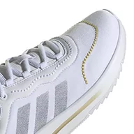Trampki damskie - adidas FUKASA Run, Trampki damskie, Ftwr White/Ftwr White/Matowe Gold, 39 1/3 EU, Ftwr White Ftwr White Matte Gold, 39.5 EU - miniaturka - grafika 1