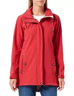 Płaszcze damskie - Ankerglut damski płaszcz softshellowy z kapturem podszewką-półsezonowa kurtka #Ankerglutbrise, Czerwona, 34 - miniaturka - grafika 1