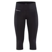 Spodnie sportowe damskie - Legginsy damskie 3/4 Craft ADV Essence Capri 2 Rozmiar: S / Kolor: czarny - miniaturka - grafika 1