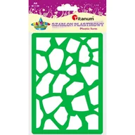 Przybory szkolne - Szablon A6 plastikowy 22936 figury - miniaturka - grafika 1