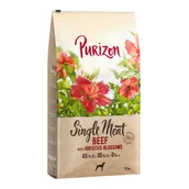 Sucha karma dla psów - Purizon Single Meat, wołowina z kwiatami hibiskusa - 12 kg - miniaturka - grafika 1