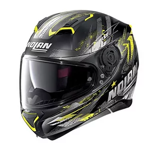 NOLAN N87 Karniwal N-COM HELMET S płaski czarny - Kaski motocyklowe - miniaturka - grafika 1
