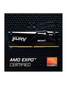 Pamięci RAM - kingston DDR5 Fury Beast Black RGB  16GB(1*16GB)/5600  CL36 - miniaturka - grafika 1