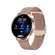 Smartwatch - Garett Lady Elegance RT Złoty-stalowy - miniaturka - grafika 1