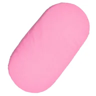 Prześcieradła dla dzieci - Lama Love Prześcieradło Do Gondoli/Kołyski 36X74 Różowe - miniaturka - grafika 1