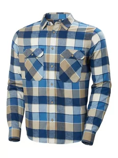 Helly Hansen Koszula "Lokka" w kolorze niebiesko-jasnobrązowym - Koszule męskie - miniaturka - grafika 1