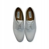 Półbuty męskie - Półbuty męskie Steve Madden Edgley White 44 - miniaturka - grafika 1