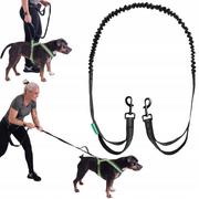 Smycze dla psów - Smycz elastyczna z amortyzatorem do biegania Psem 2m - miniaturka - grafika 1